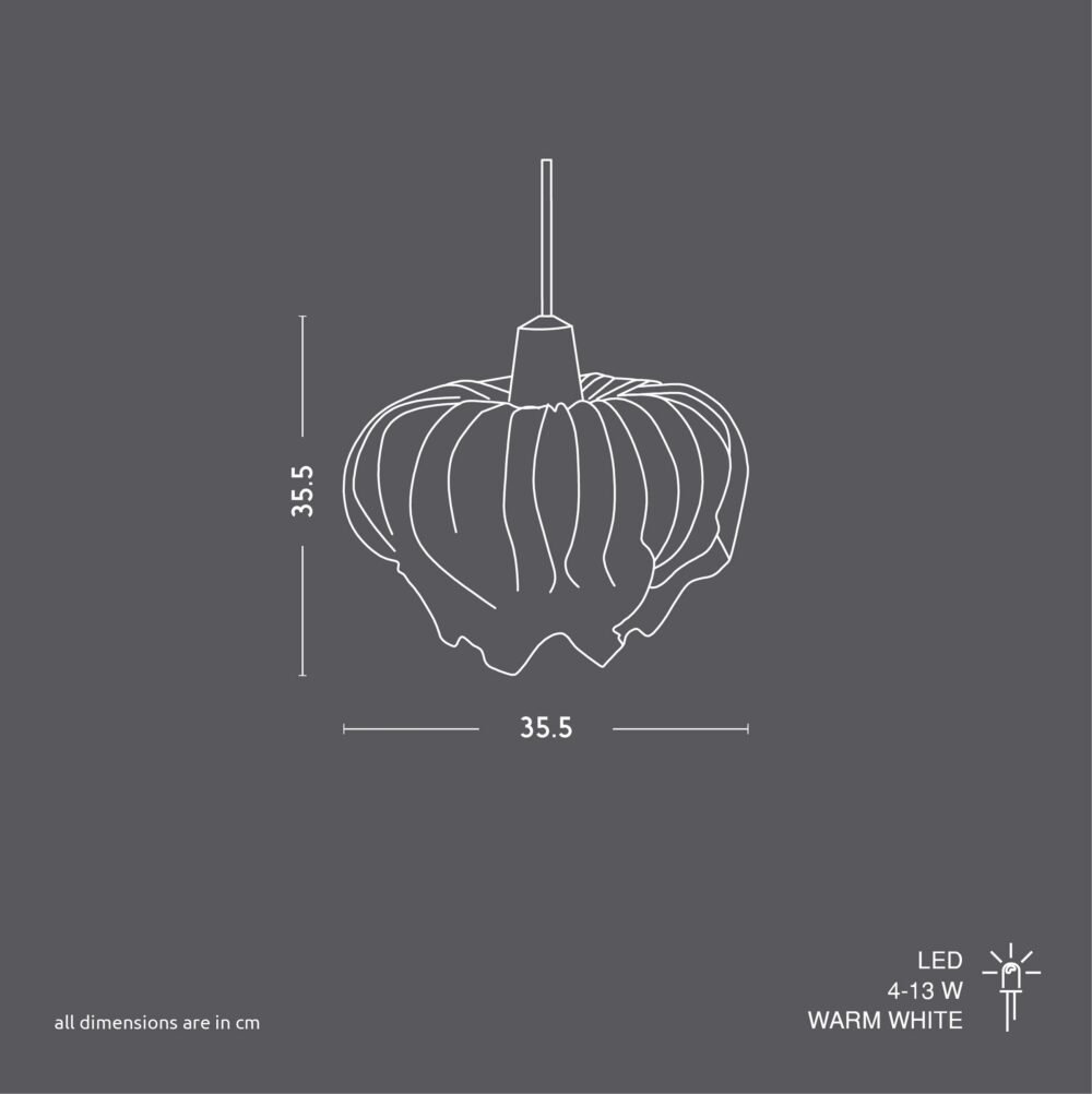 Coco Flower Pendant Lamp - Image 10
