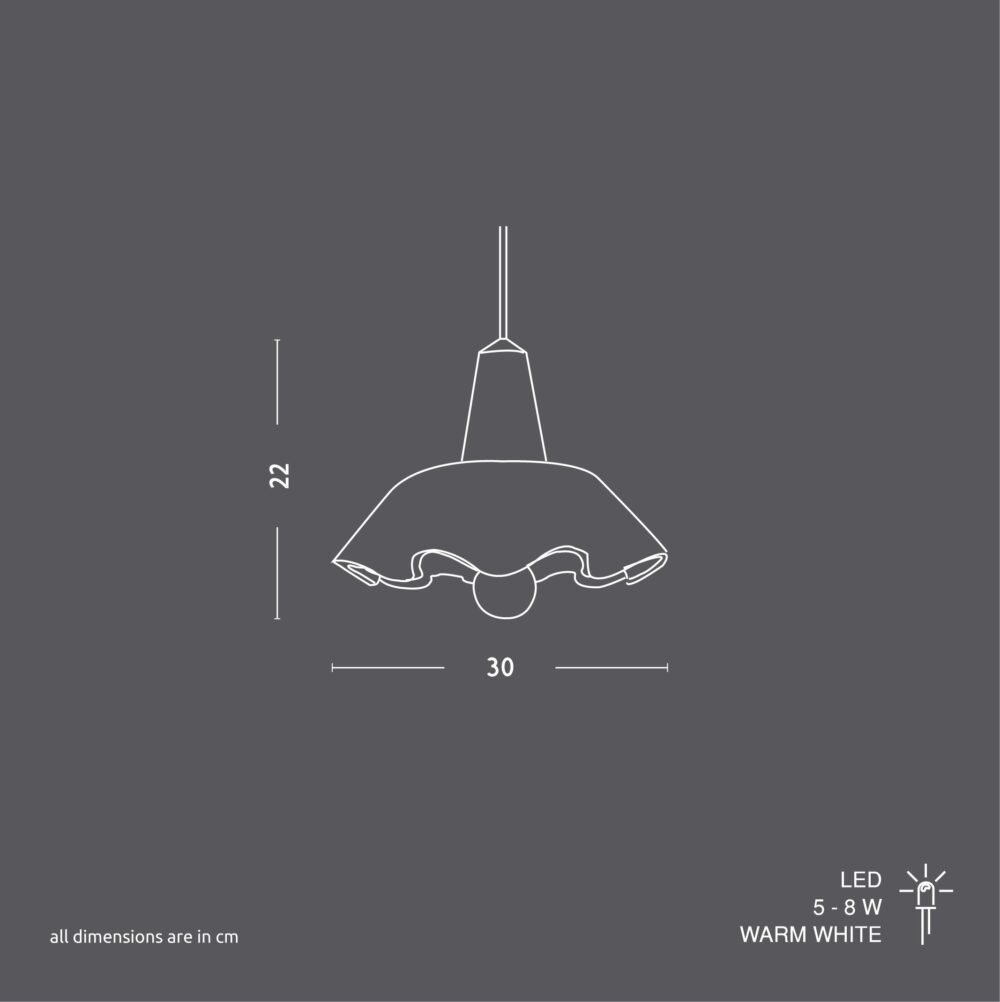 Wood Lot Twill Pendant Lamp - Image 8